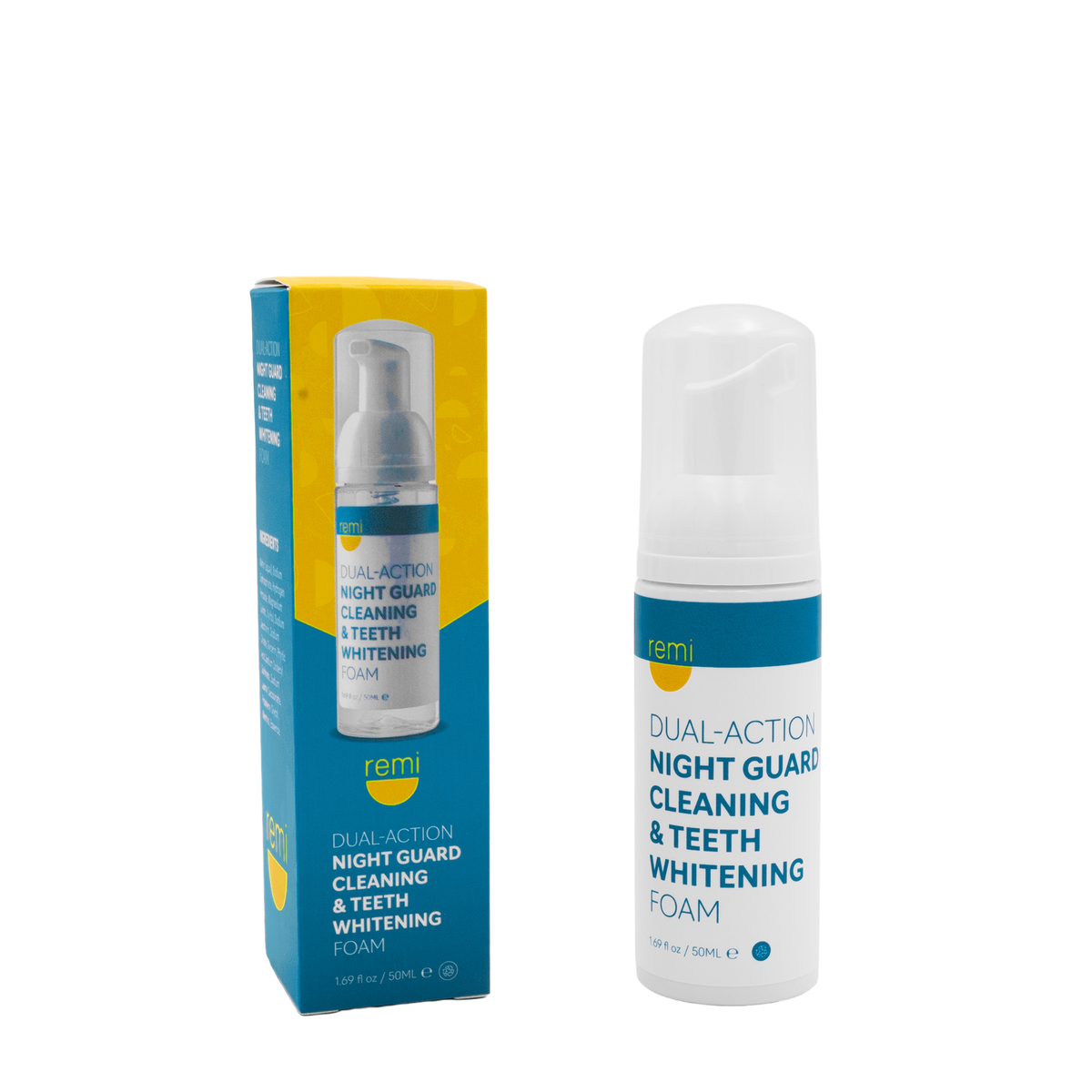 Night Guard Cleaning + Teeth Whitening Foam