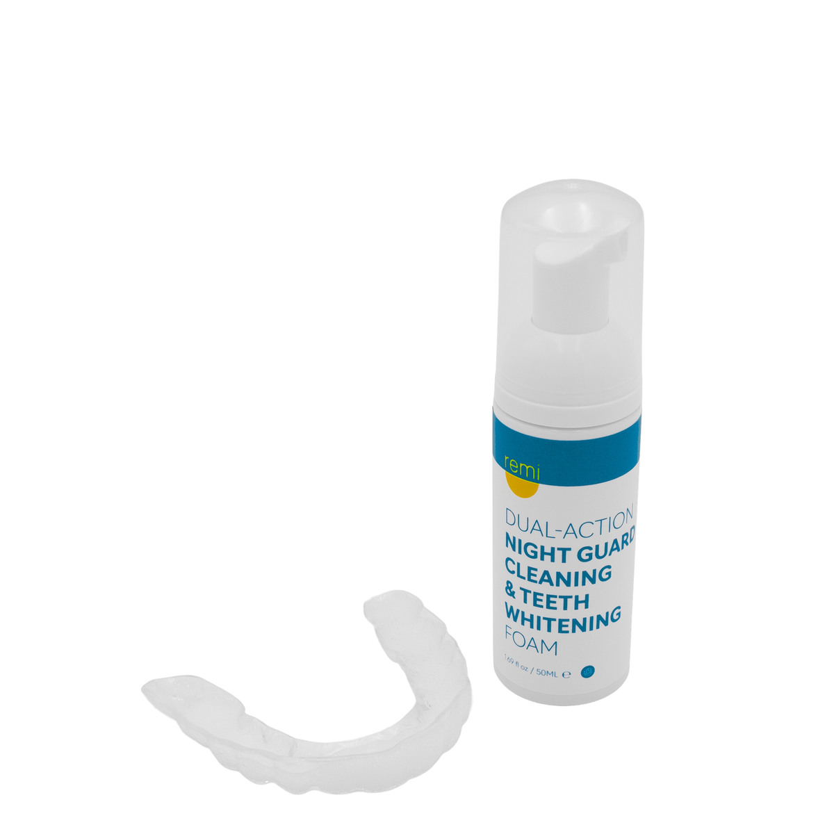 Night Guard Cleaning + Teeth Whitening Foam