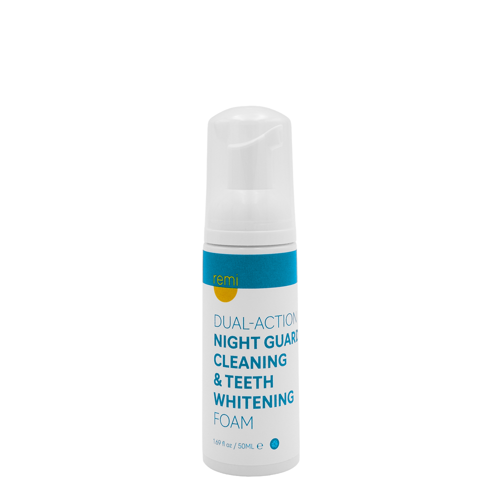 Night Guard Cleaning + Teeth Whitening Foam